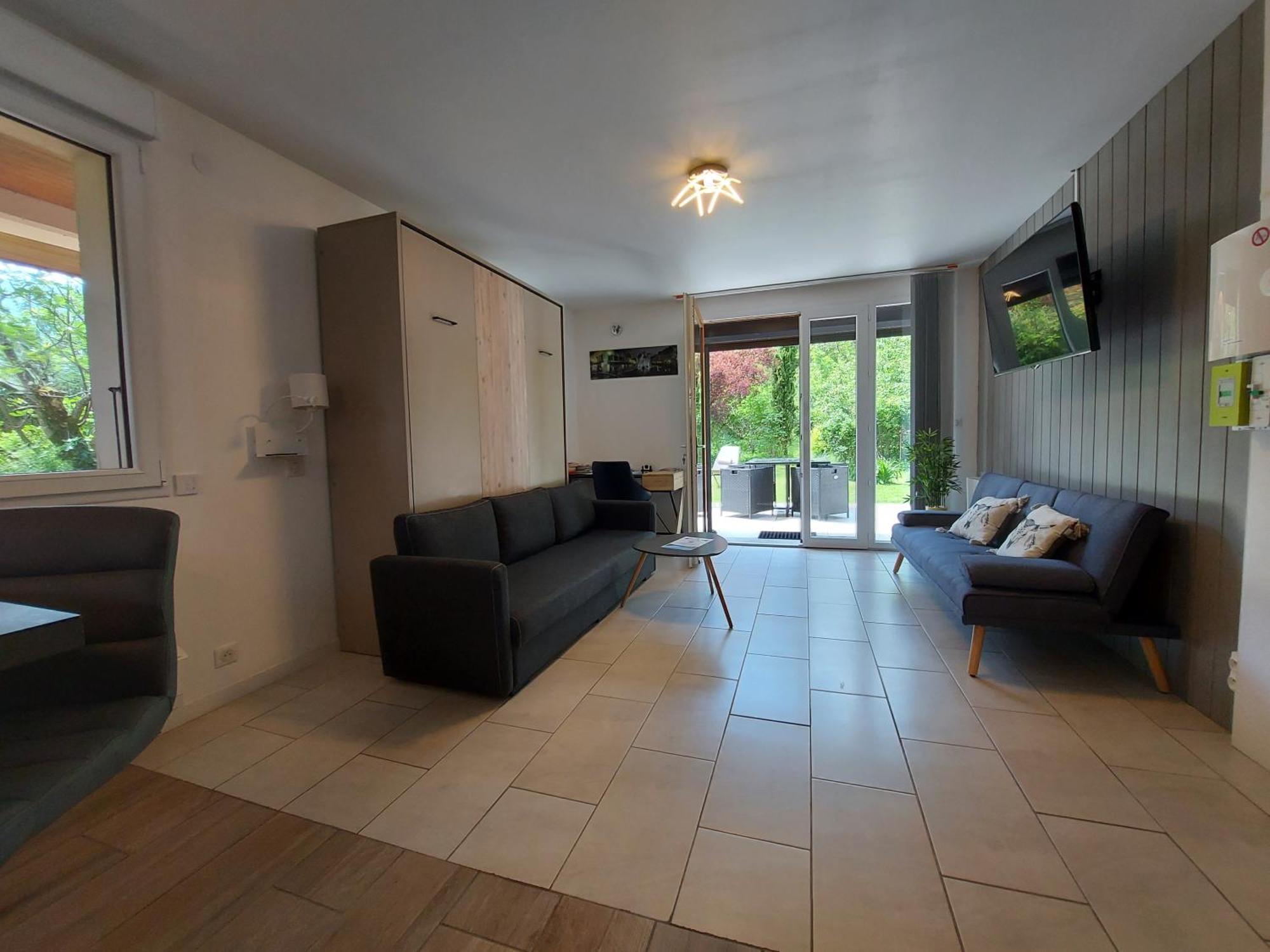 Rare, cosy studio terrasse au coeur de St-Jorioz Saint-Jorioz Exterior foto