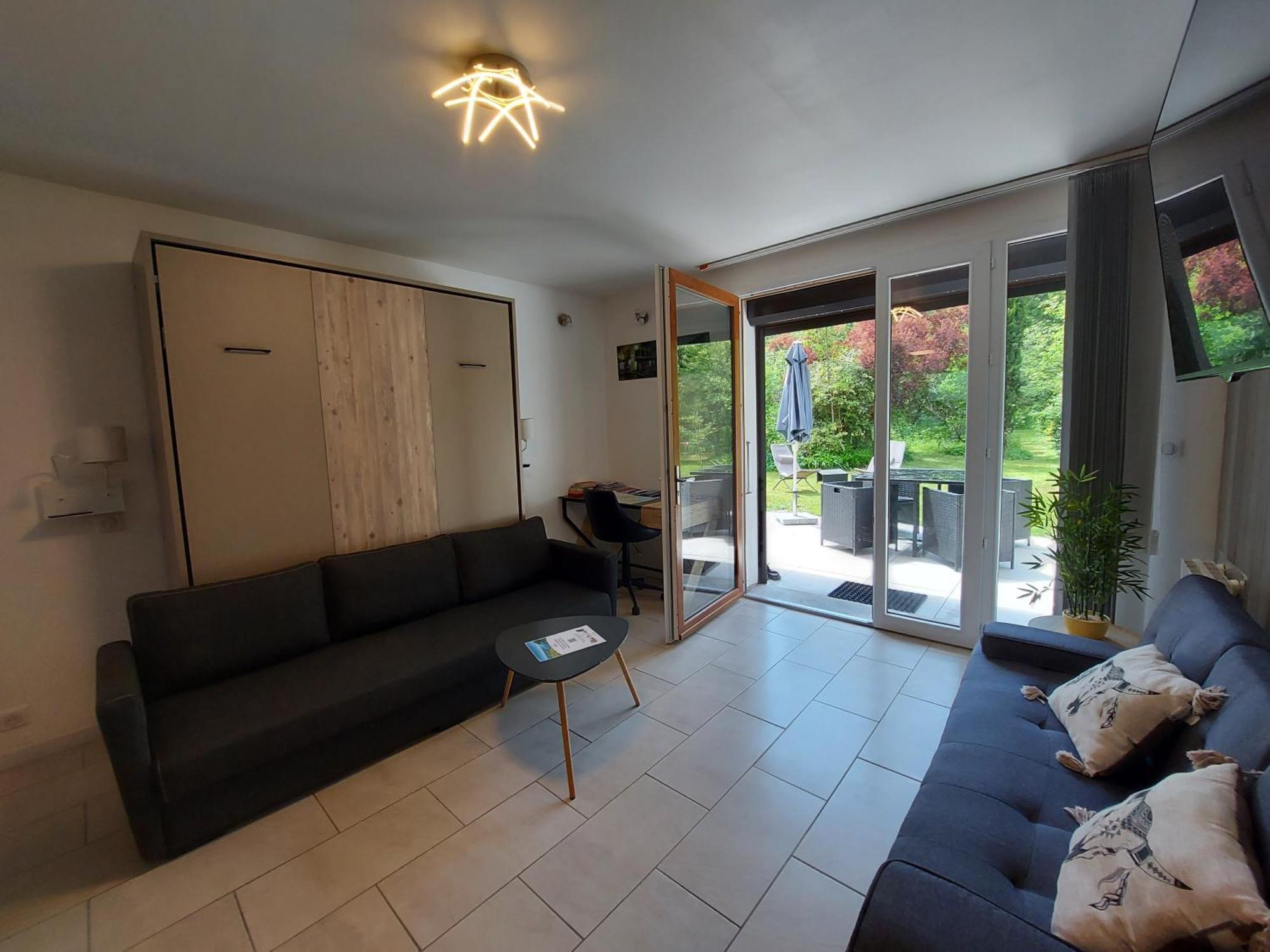 Rare, cosy studio terrasse au coeur de St-Jorioz Saint-Jorioz Exterior foto